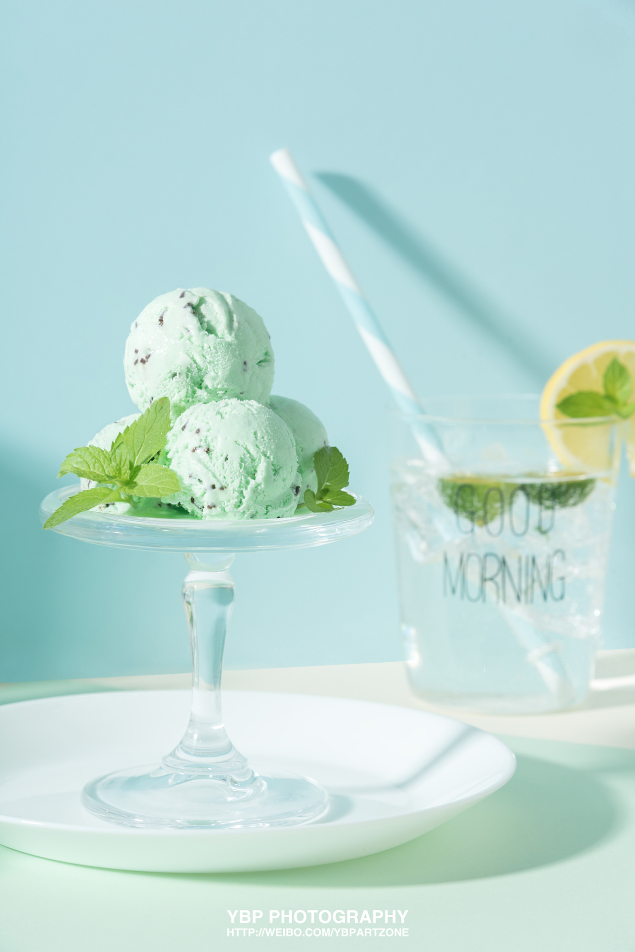 美食摄影 | 薄荷味雪糕 x hoking