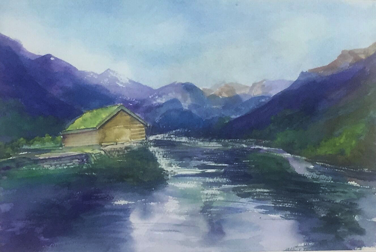 水彩（图ZMjU2ODA1NTk2） - 绘画 - 站酷设计师东洲天智原创素材 - 站酷ZCOOL