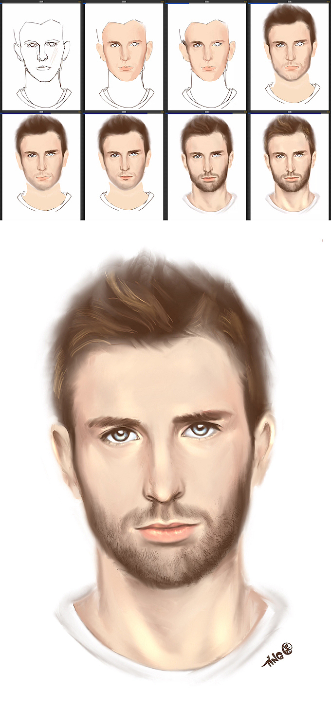 漫威系列写实人像