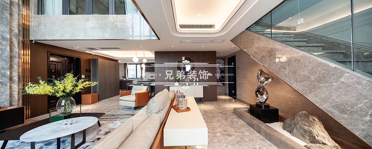 龙湖春森彼岸装修实景案例|兄弟装饰全案设计北滨路店