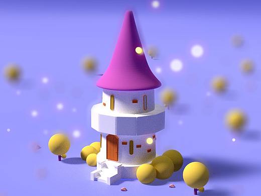 塔（个人主页-ZMzUwMjU5NjA=） - 场景 - 站酷设计师白大壮原创素材 - 站酷ZCOOL