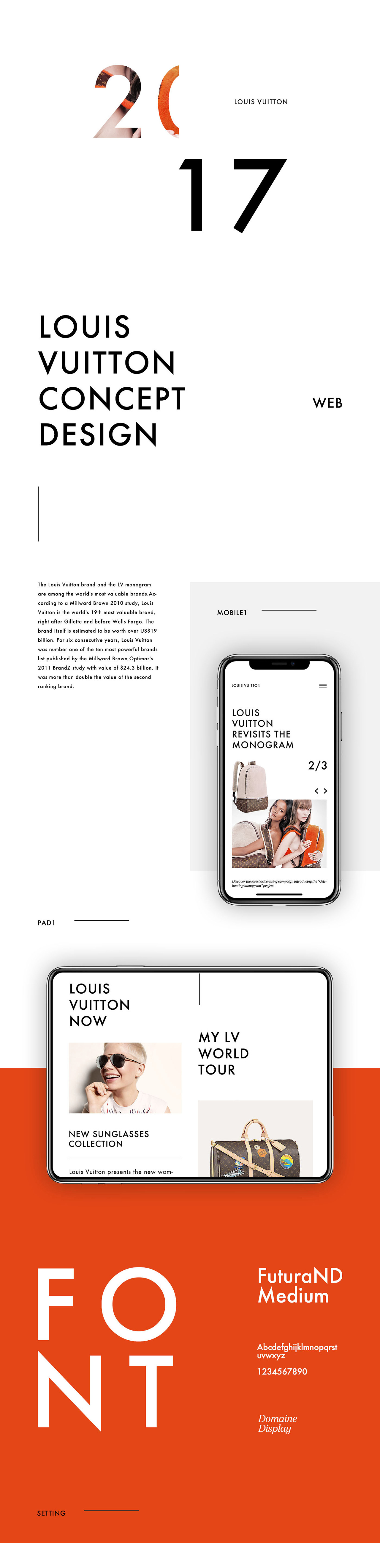 LV Website Concept Design