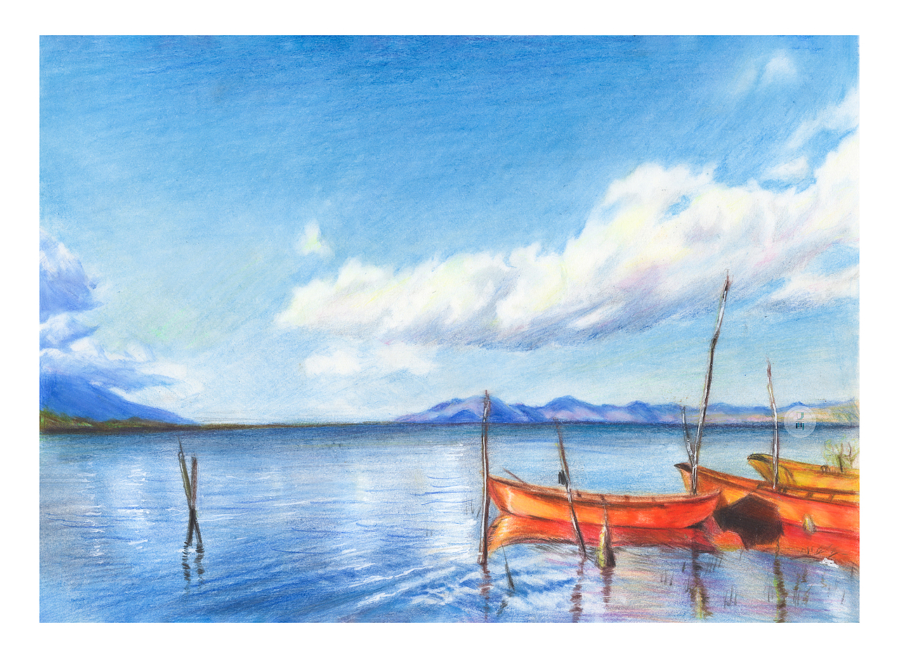 彩铅风景|纯艺术|绘画|又画_原创作品-站酷zcool