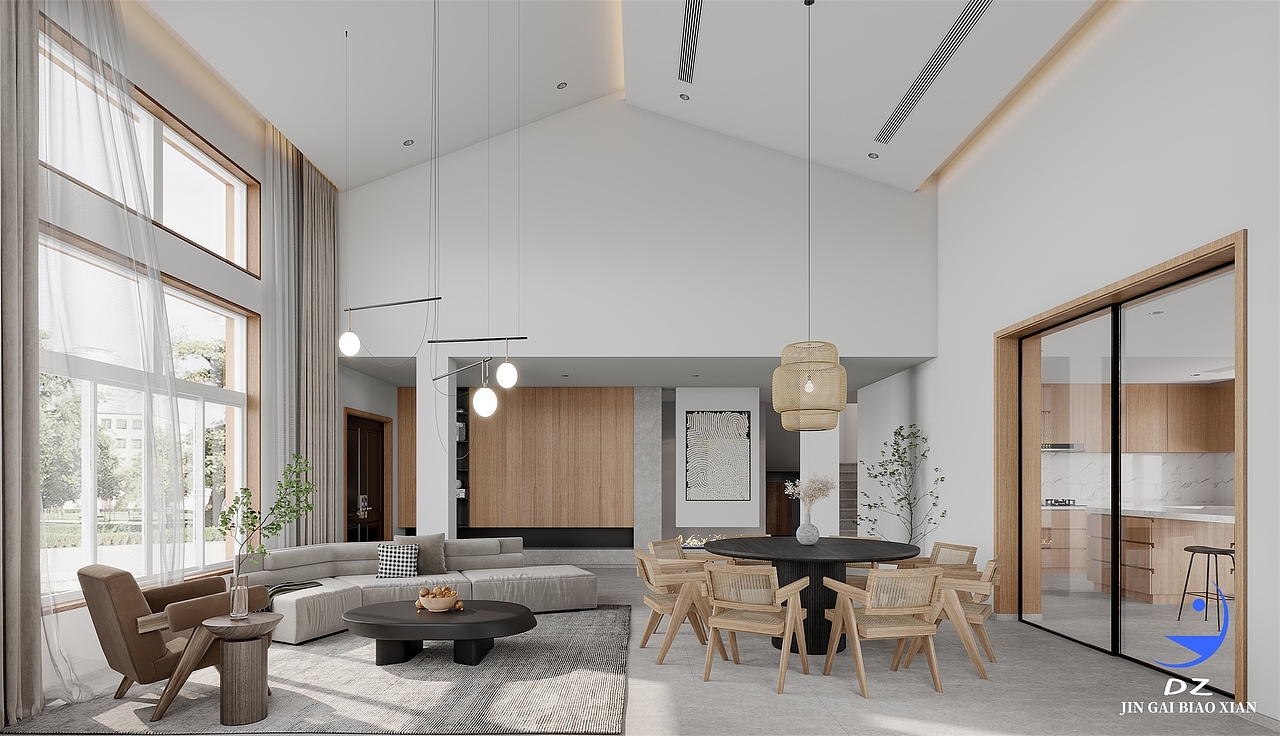 客餐厅效果图表现合集