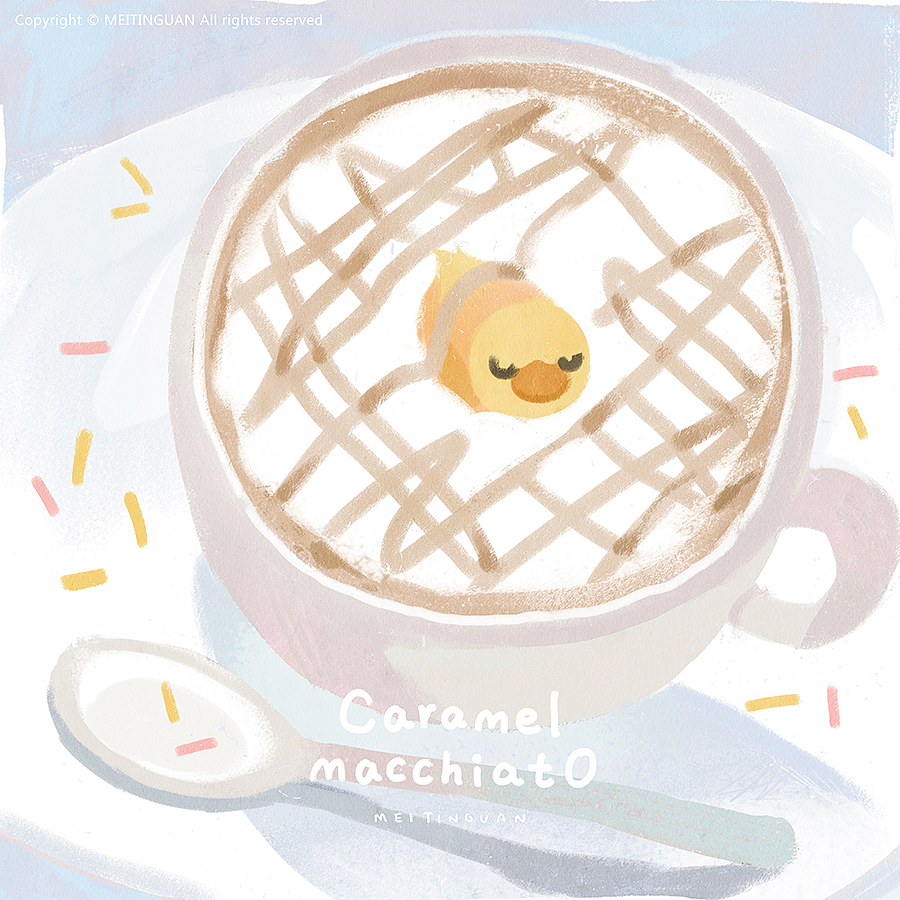 尝一口（图ZMTc1MjkzNDUy） - 商业插画 - 站酷设计师MEITINGUAN原创素材 - 站酷ZCOOL