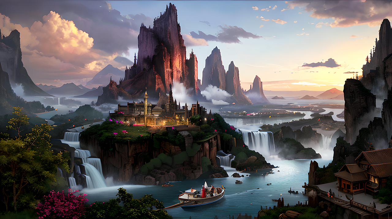 宏大的中国CG场景（图ZMzM4NDU0NjQ0） - 绘画 - 站酷设计师szw2698原创素材 - 站酷ZCOOL