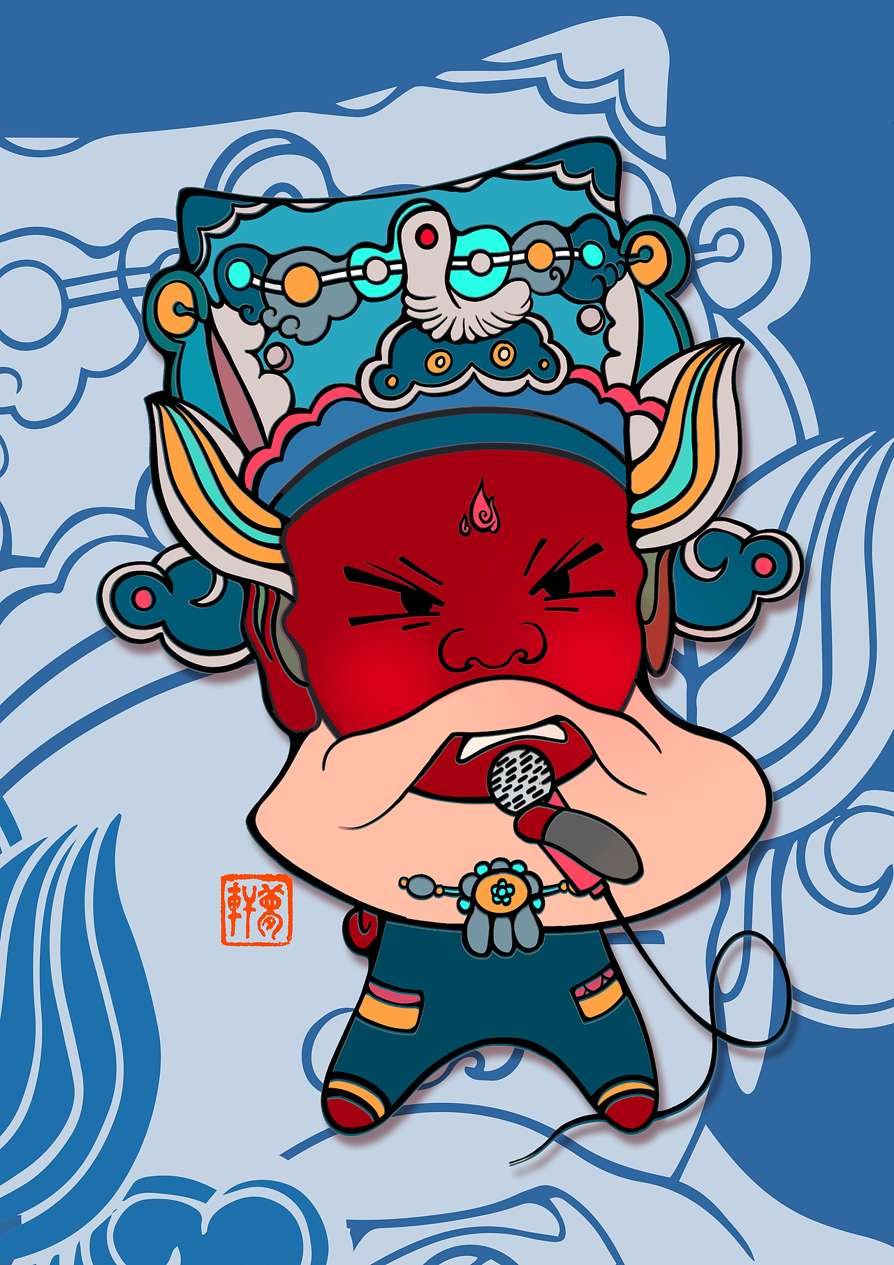 吉祥物设计 | 喜怒哀乐