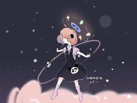 只要我临摹的速度够快！大佬的作品就都是我的（个人主页-ZNDEzNDE5ODQ=） - 创作习作 - 站酷设计师机智的熊猫原创素材 - 站酷ZCOOL