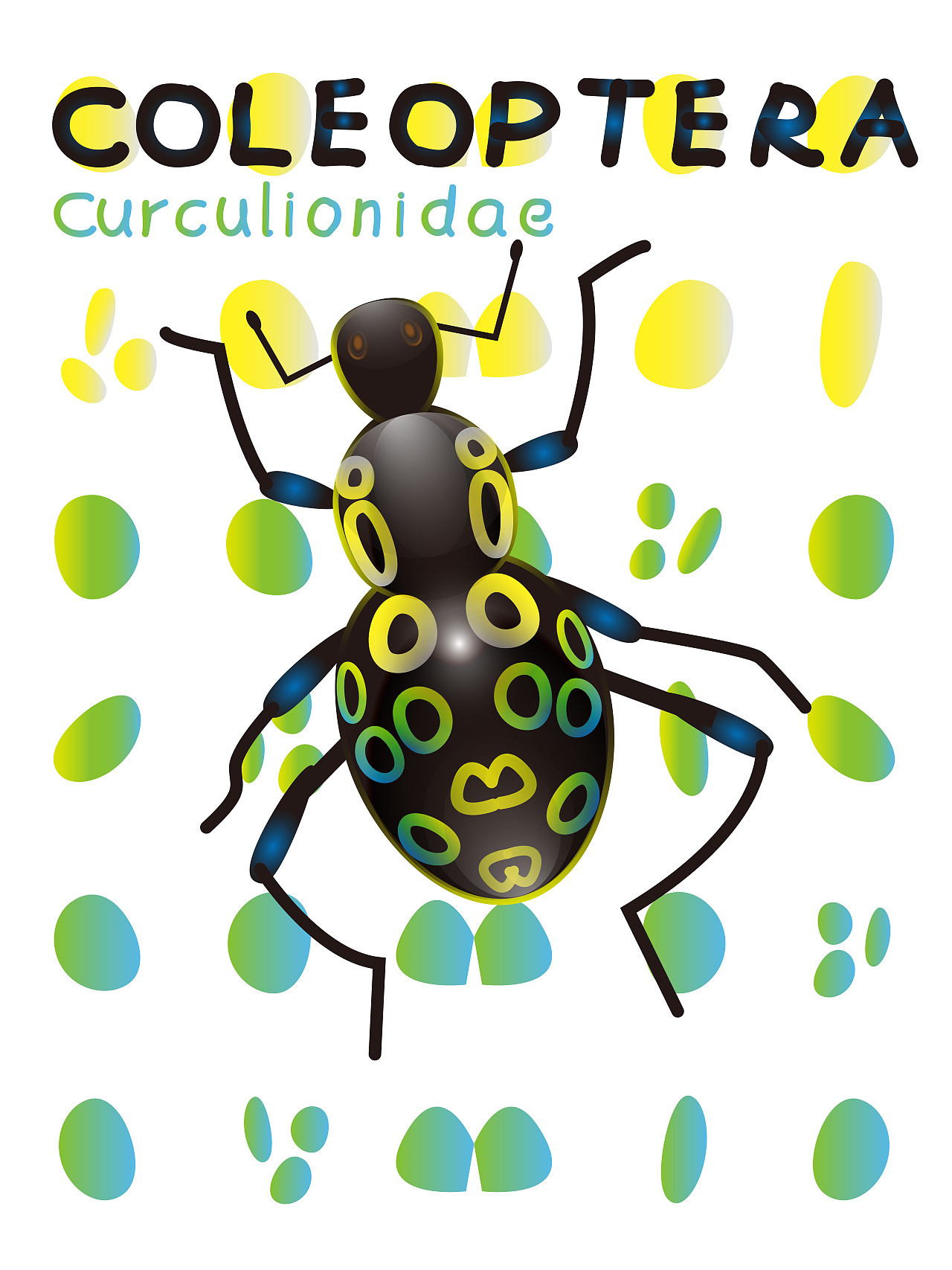 昆虫形象海报