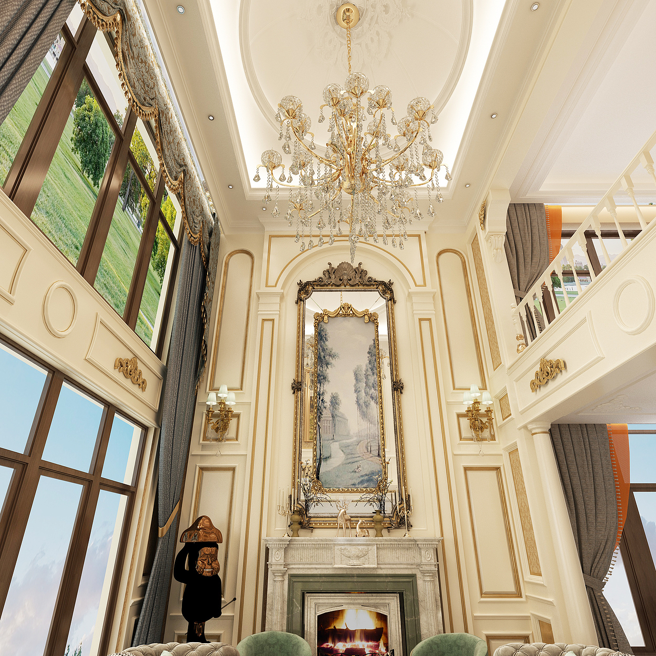 千墨设计法式帝政风格设计