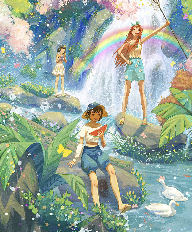 山谷（图ZMzI2MDU2Mzgw） - 创作习作 - 站酷设计师画画的无韵呀原创素材 - 站酷ZCOOL