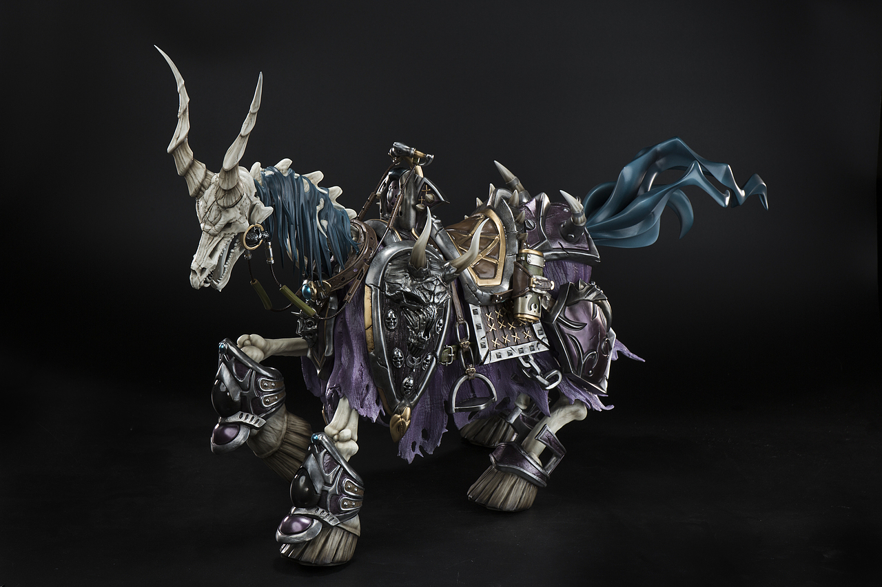 骸骨战马（图ZMTAxNTU0Mzk2） - 手办/模玩 - 站酷设计师gaoyang3232原创素材 - 站酷ZCOOL