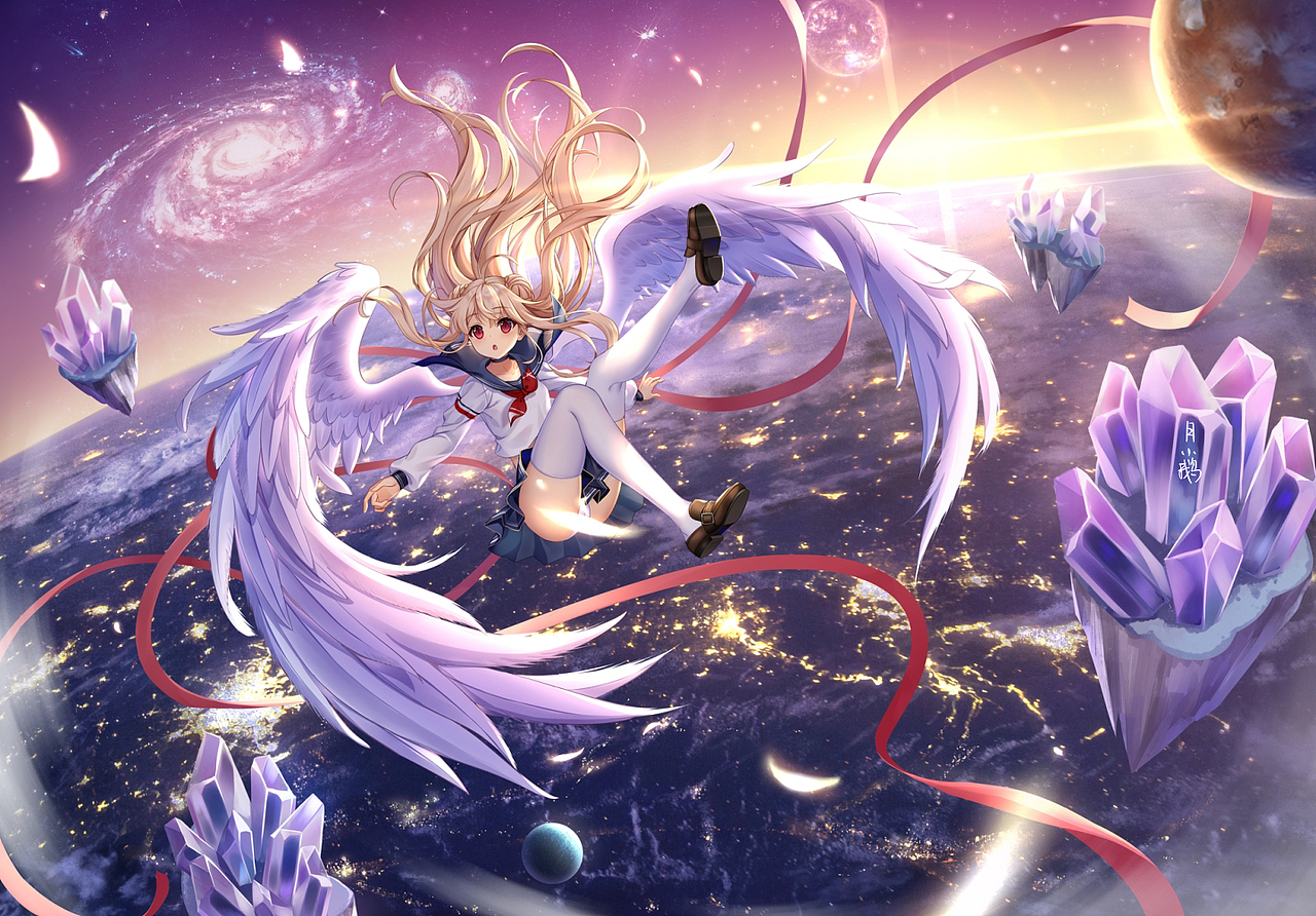 坠落的银河系少女