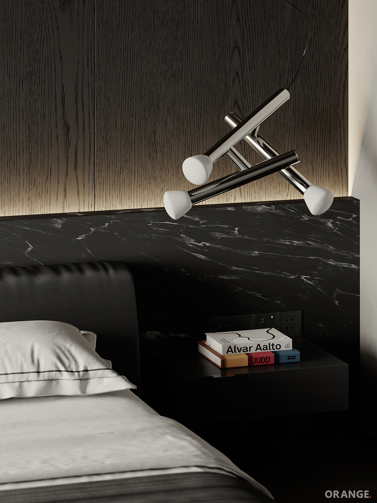 ORANGE. ▪️ 现代空间（图ZMjkzNzMyMDU2） - 家装设计 - 站酷设计师ORANGE_效果表现原创素材 - 站酷ZCOOL