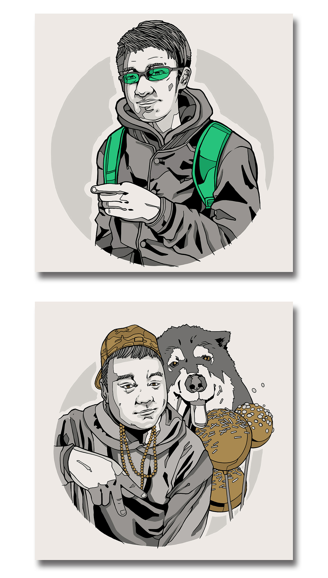 致自己 | 2016年个人作品合辑（图ZNjgwMTc4MzI=） - 新锐潮流插画 - 站酷设计师CHOCO__原创素材 - 站酷ZCOOL