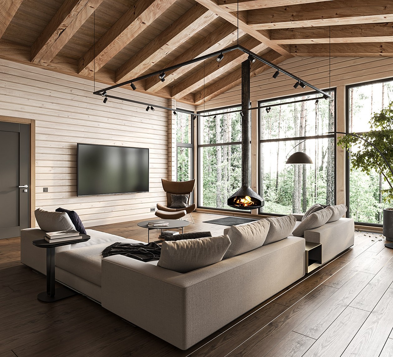 木质简约别墅设计