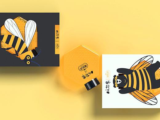 德佑祥蜂蜜插画包装