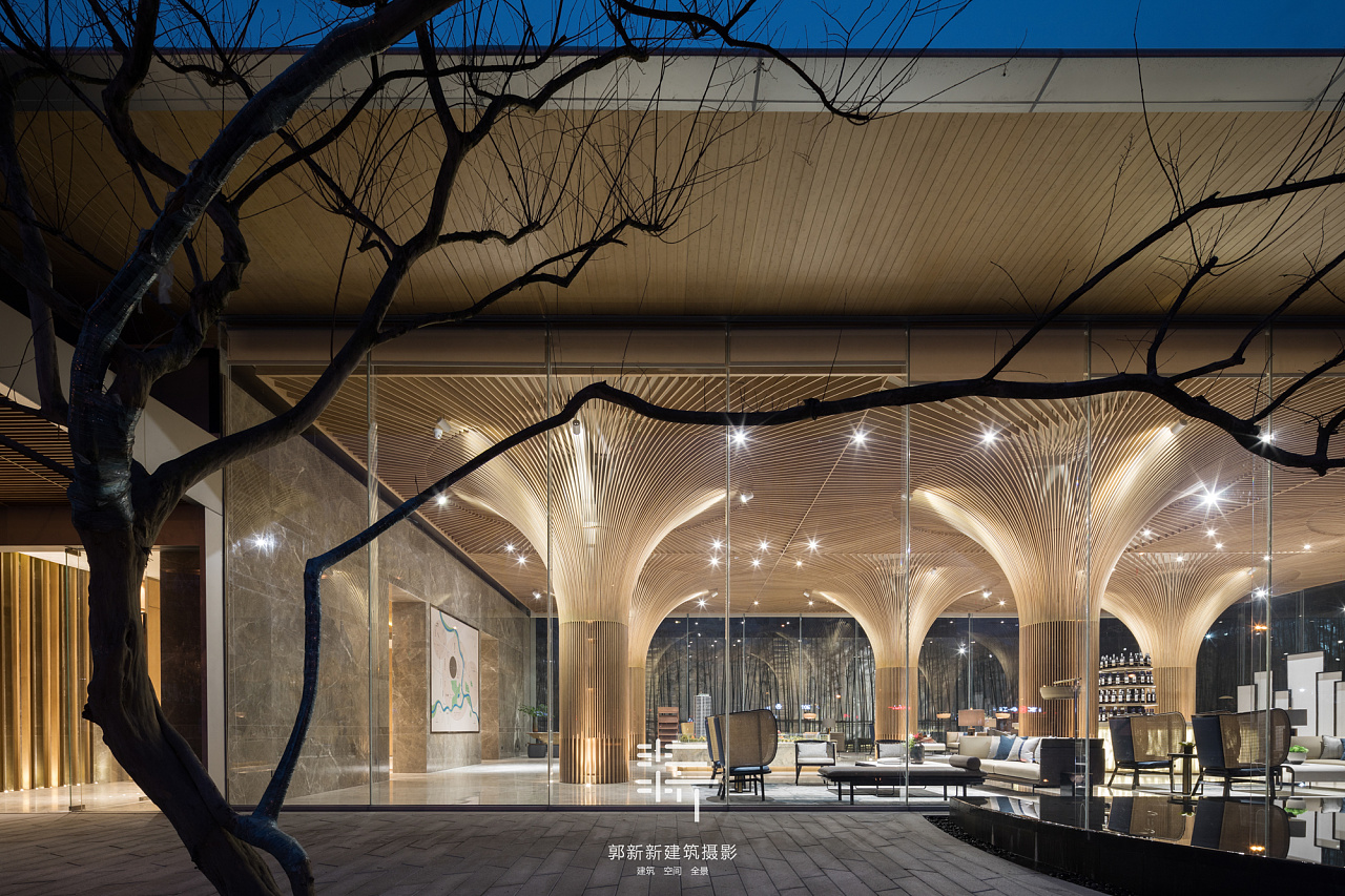 浣花溪·西派浣花售楼处 | 郭新新建筑摄影