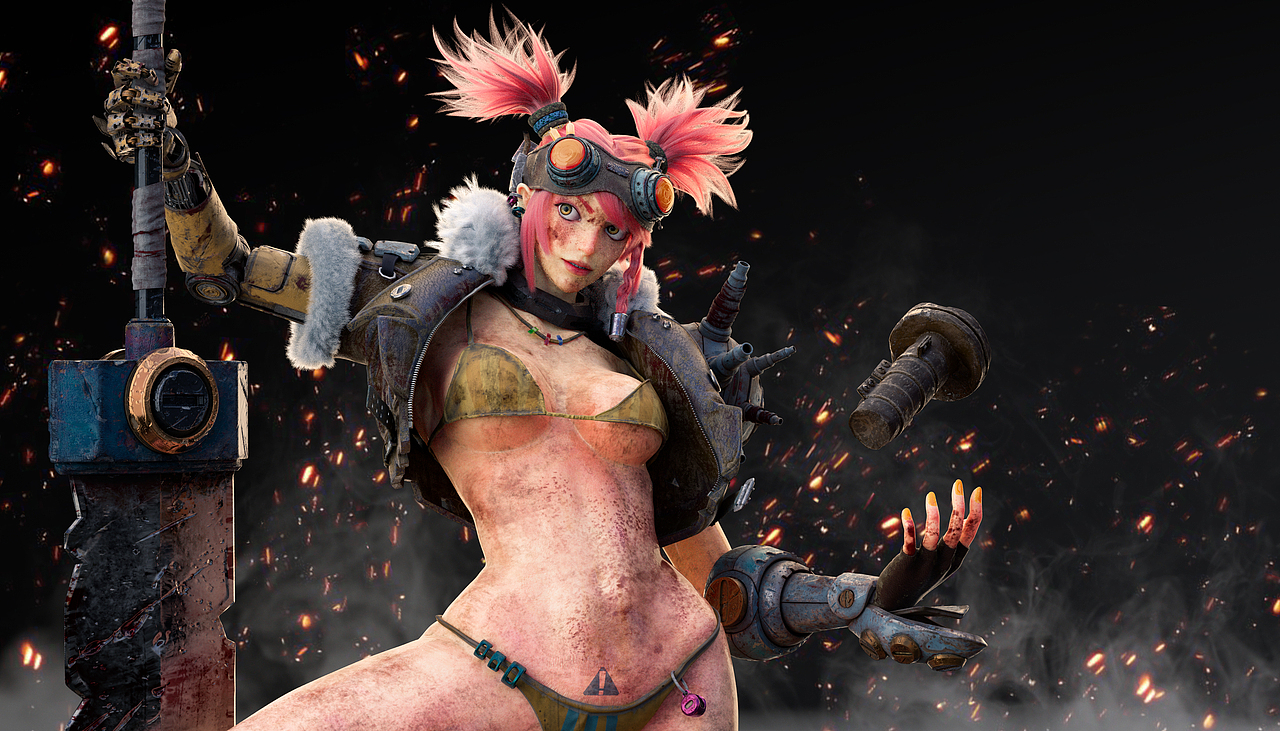 练习：废土（图ZMjI5Njc5NDE2） - 人物/生物 - 站酷设计师画话哎呀原创素材 - 站酷ZCOOL