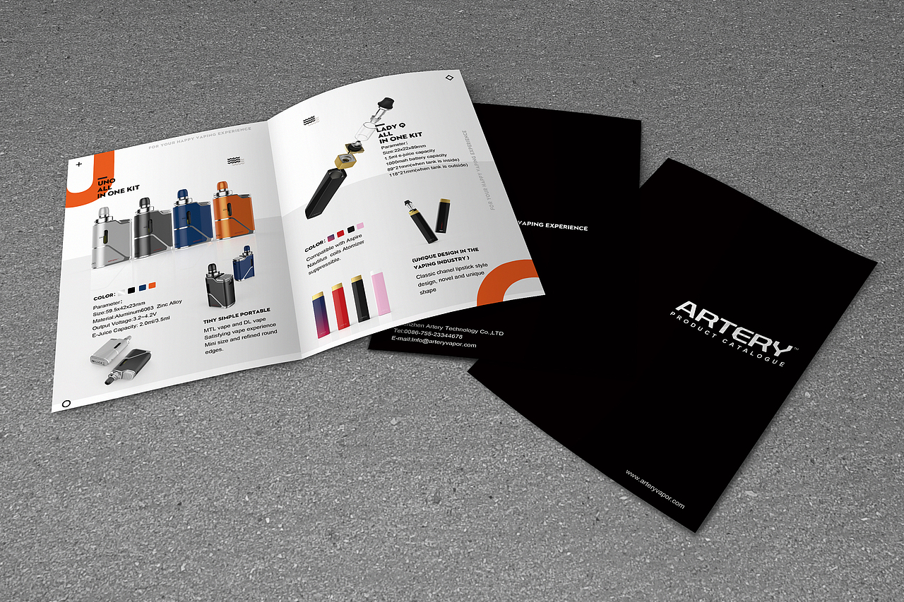 单页设计,产品手册