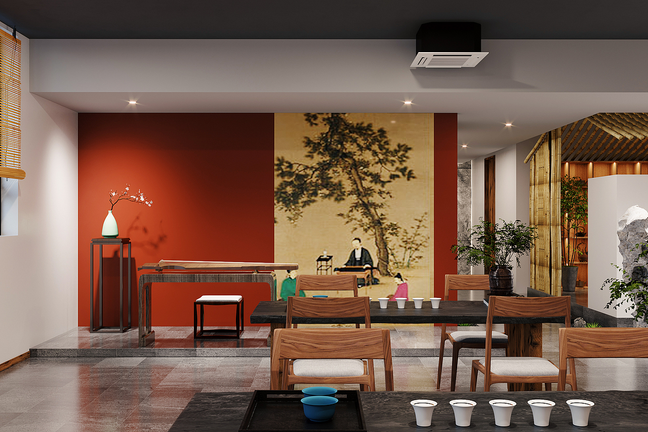 茶馆（图ZMjE5MzI4NjE2） - 家装设计 - 站酷设计师钨丝灯泡原创素材 - 站酷ZCOOL