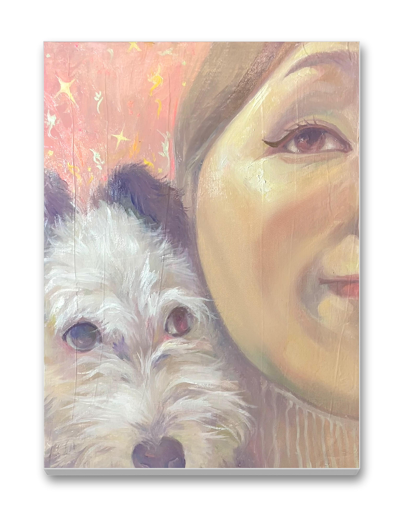 油画|小狗视角①