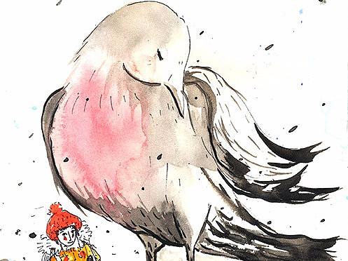 鸟 ——无字漫画（个人主页-ZMjU3NjYwNDA=） - 短篇/格漫 - 站酷设计师sunny林暖暖原创素材 - 站酷ZCOOL