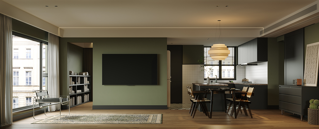 八月效果图项目整理（图ZMjcwNTY3ODE2） - 家装设计 - 站酷设计师柒上空间设计原创素材 - 站酷ZCOOL