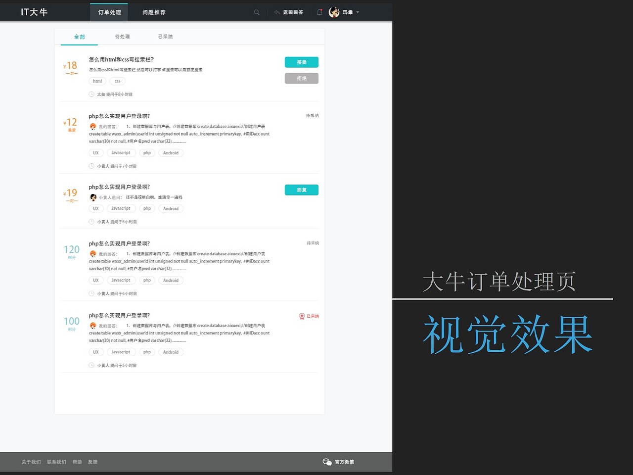 IT大牛项目汇报（图ZNzMxMzU3ODQ=） - 交互/UE - 站酷设计师shaozhurong原创素材 - 站酷ZCOOL