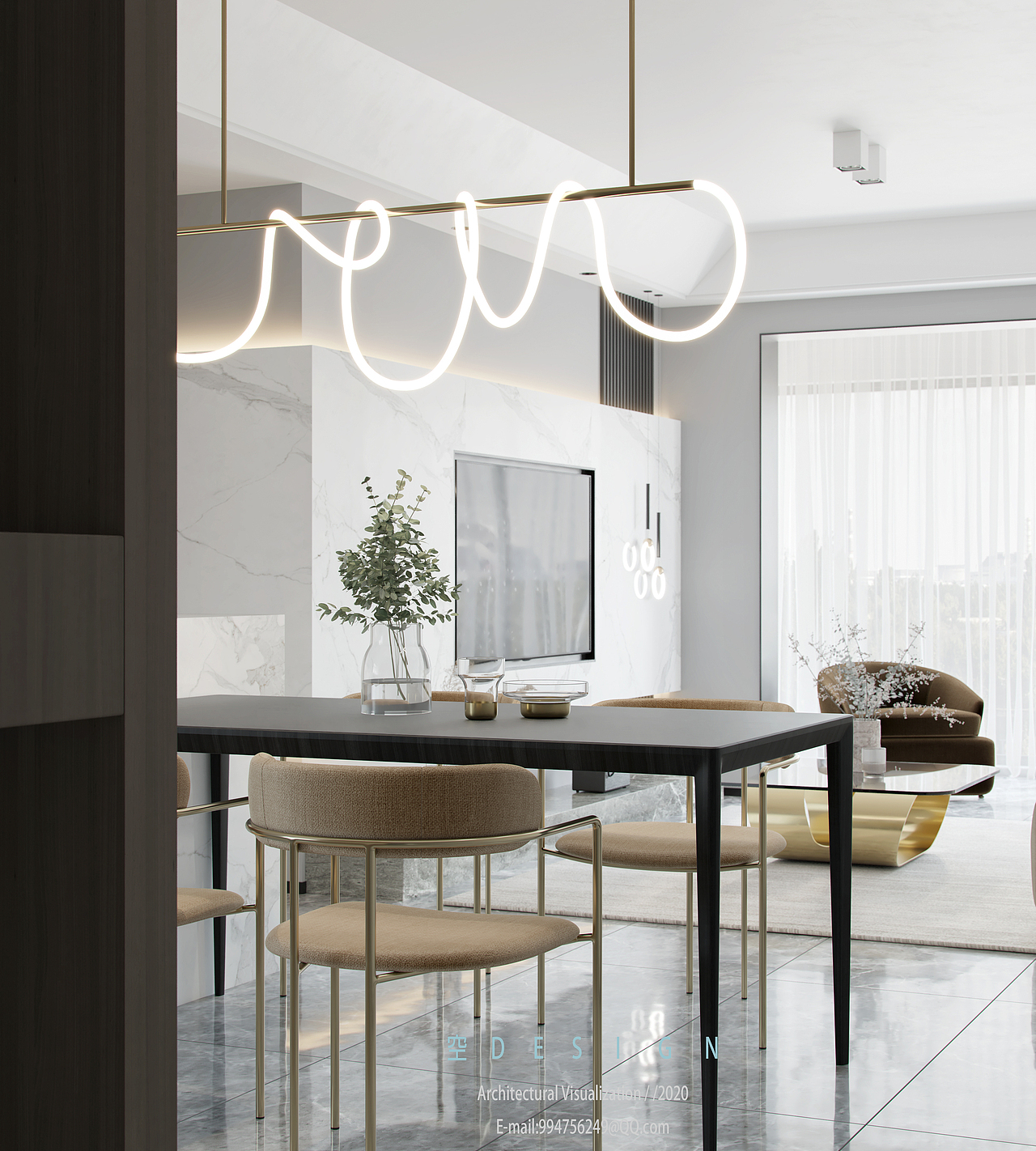 现代轻奢（图ZMjA5MzQ3Nzk2） - 家装设计 - 站酷设计师孔孔以空空原创素材 - 站酷ZCOOL