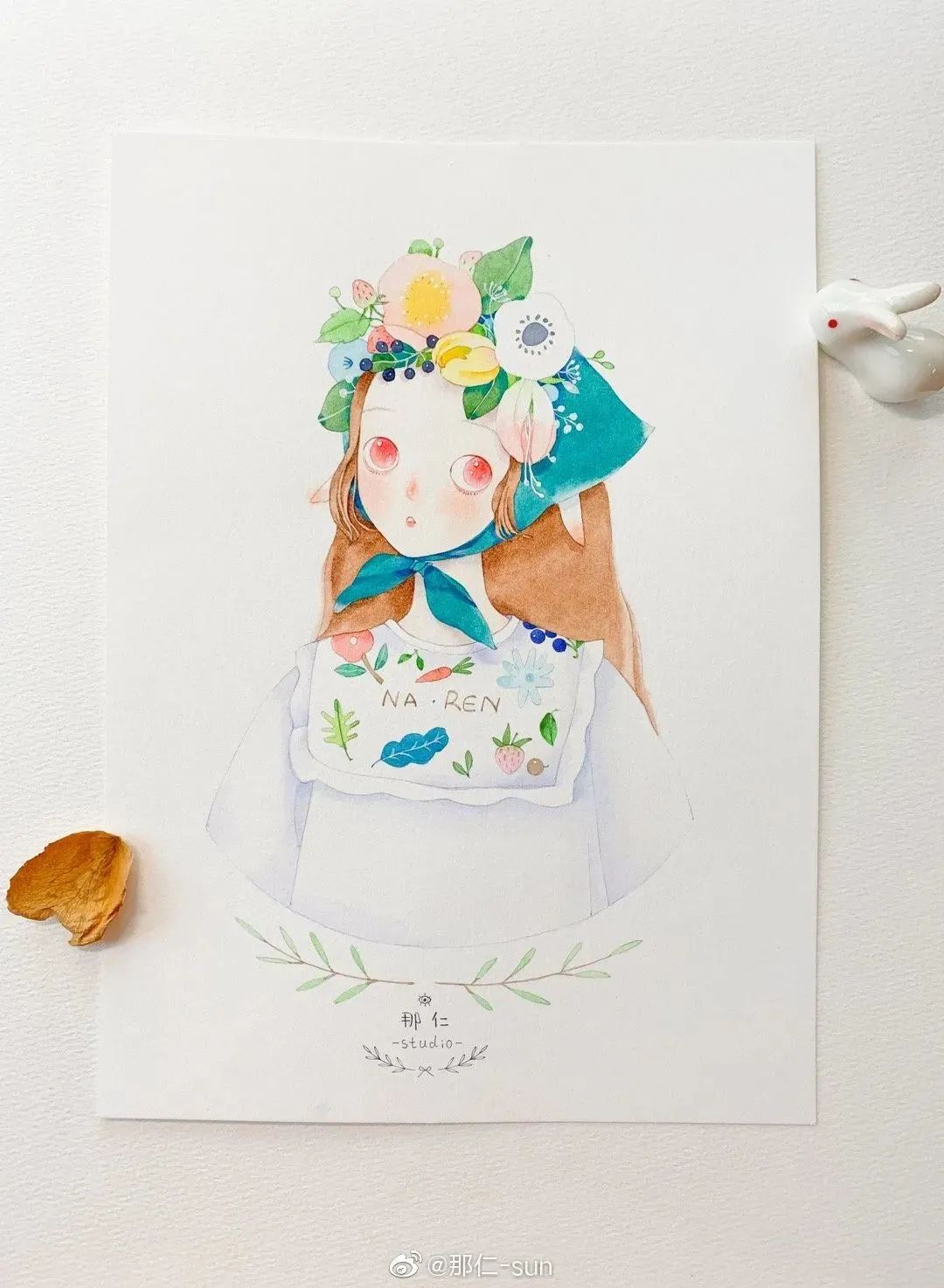 接收心尖的温度国内知名插画师那仁又出新作太治愈
