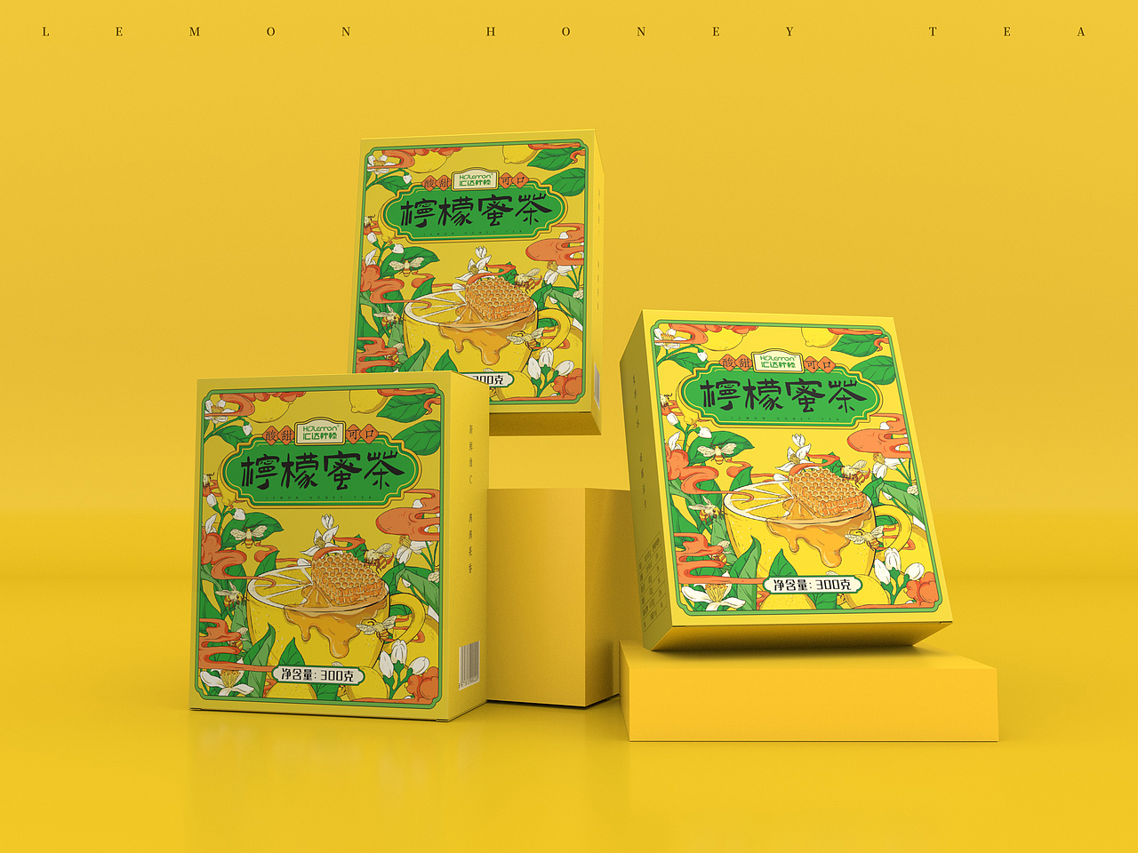 汇达柠檬茶国潮品牌设计（图ZMjc2OTE0NTg4） - 品牌 - 站酷设计师朝鹿文化品牌设计原创素材 - 站酷ZCOOL