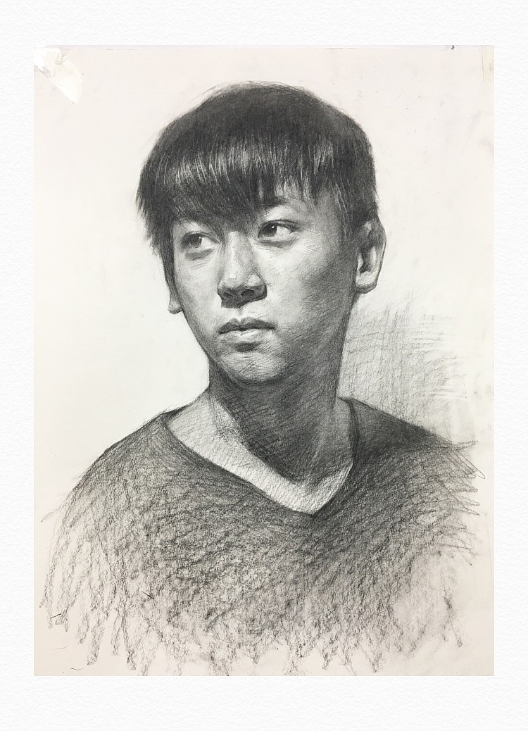 【贵州力量】鲁俊素描作品欣赏