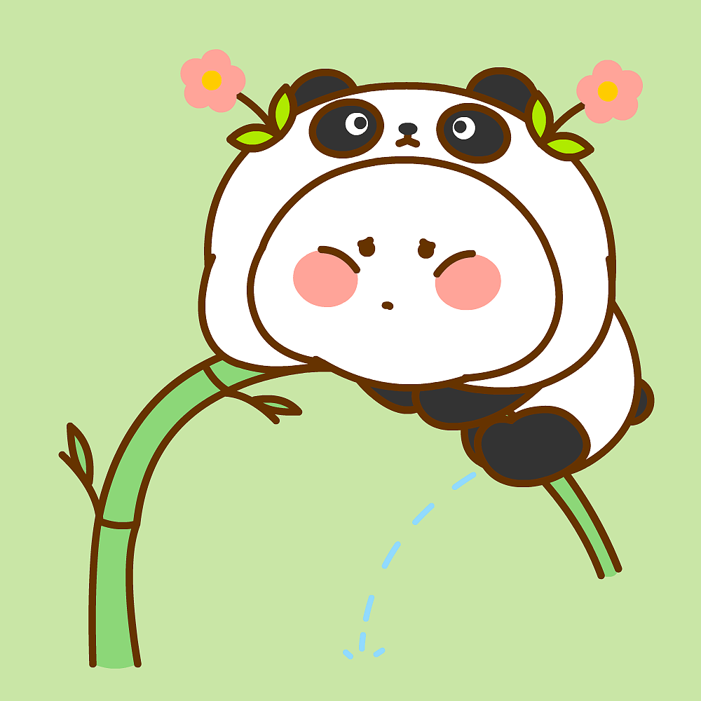 熊猫花花表情来啦~二花（图ZMzUxMjU4NzM2） - 单幅漫画 - 站酷设计师仙粑原创素材 - 站酷ZCOOL