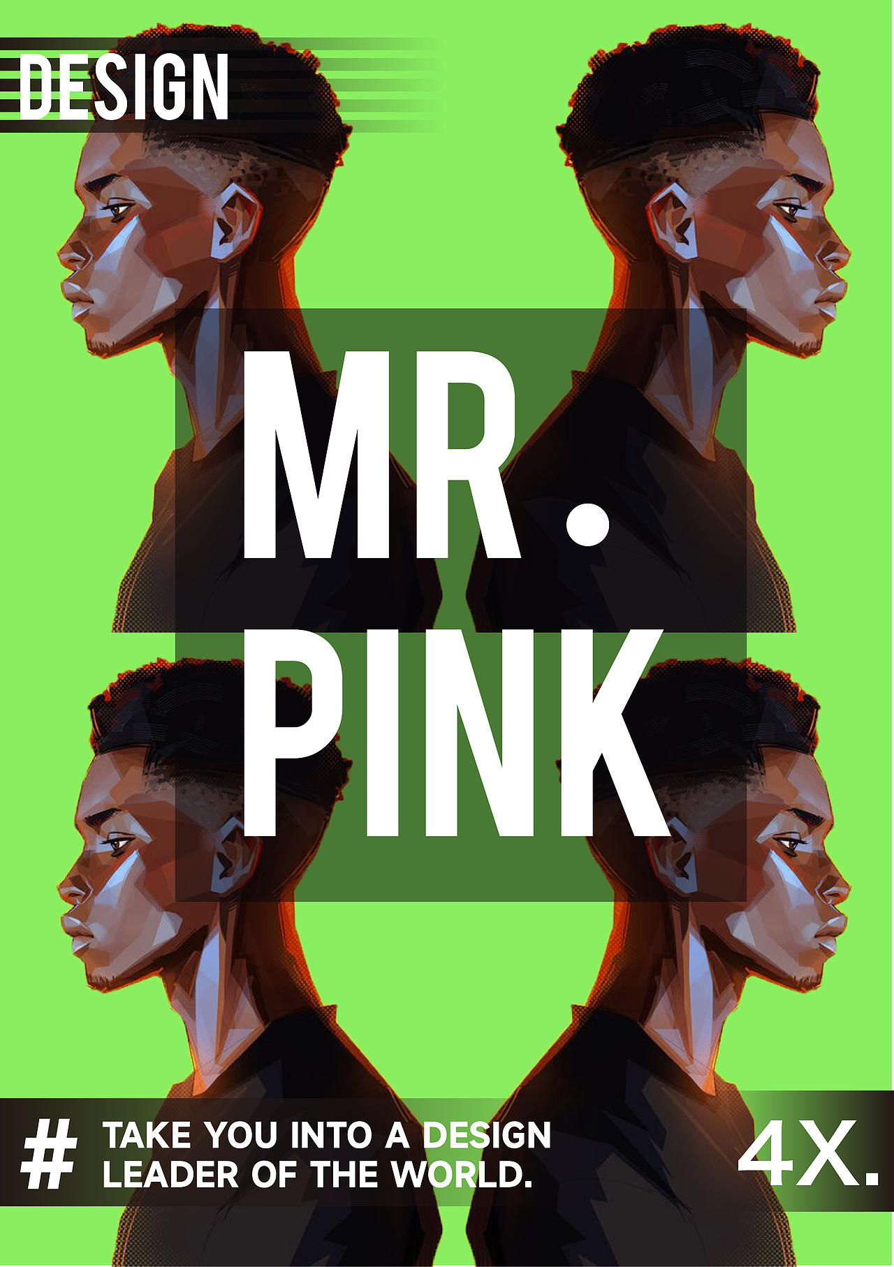 Mr.Pink海报设计