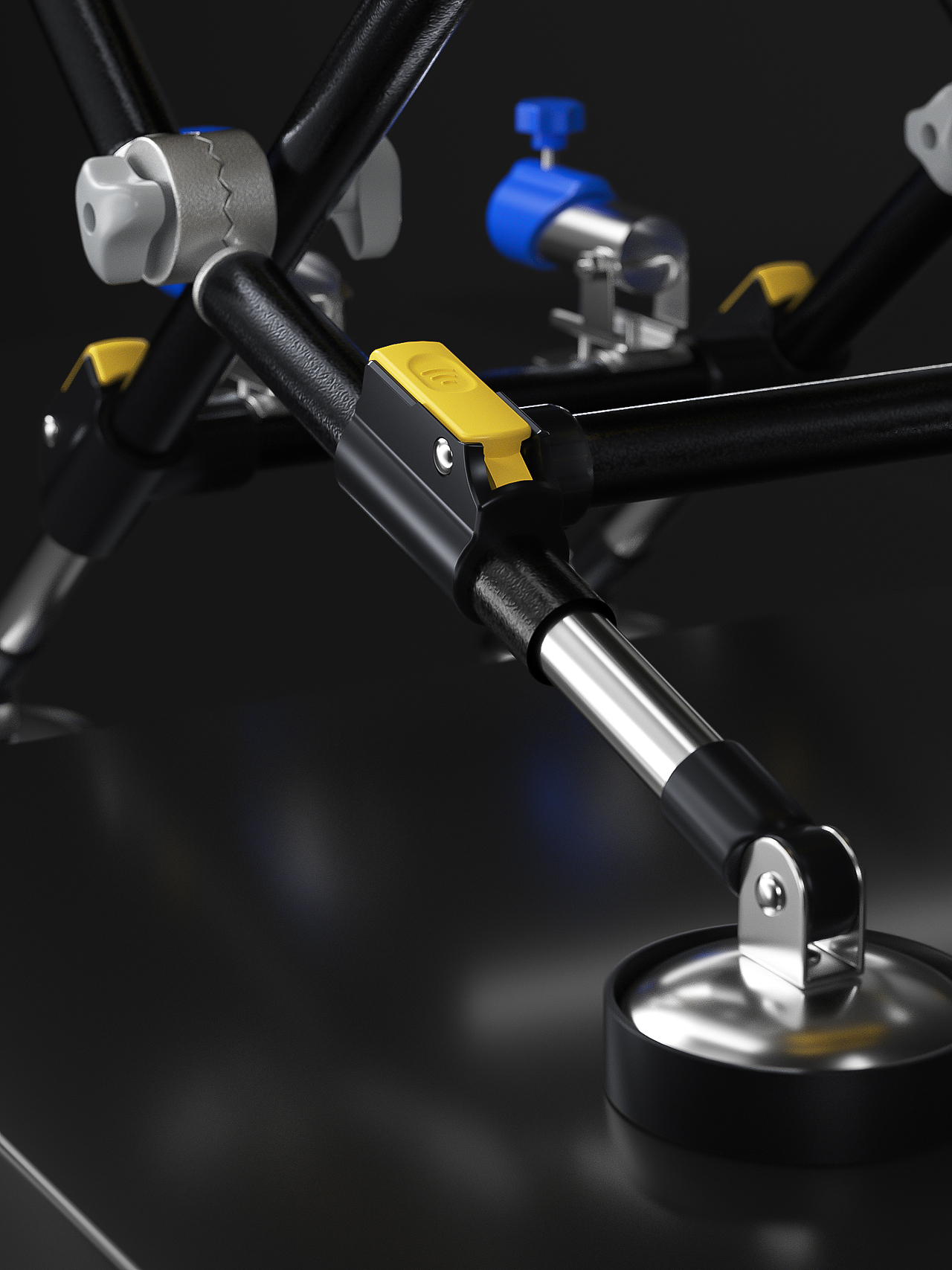 更新一波钓椅渔具建模渲染