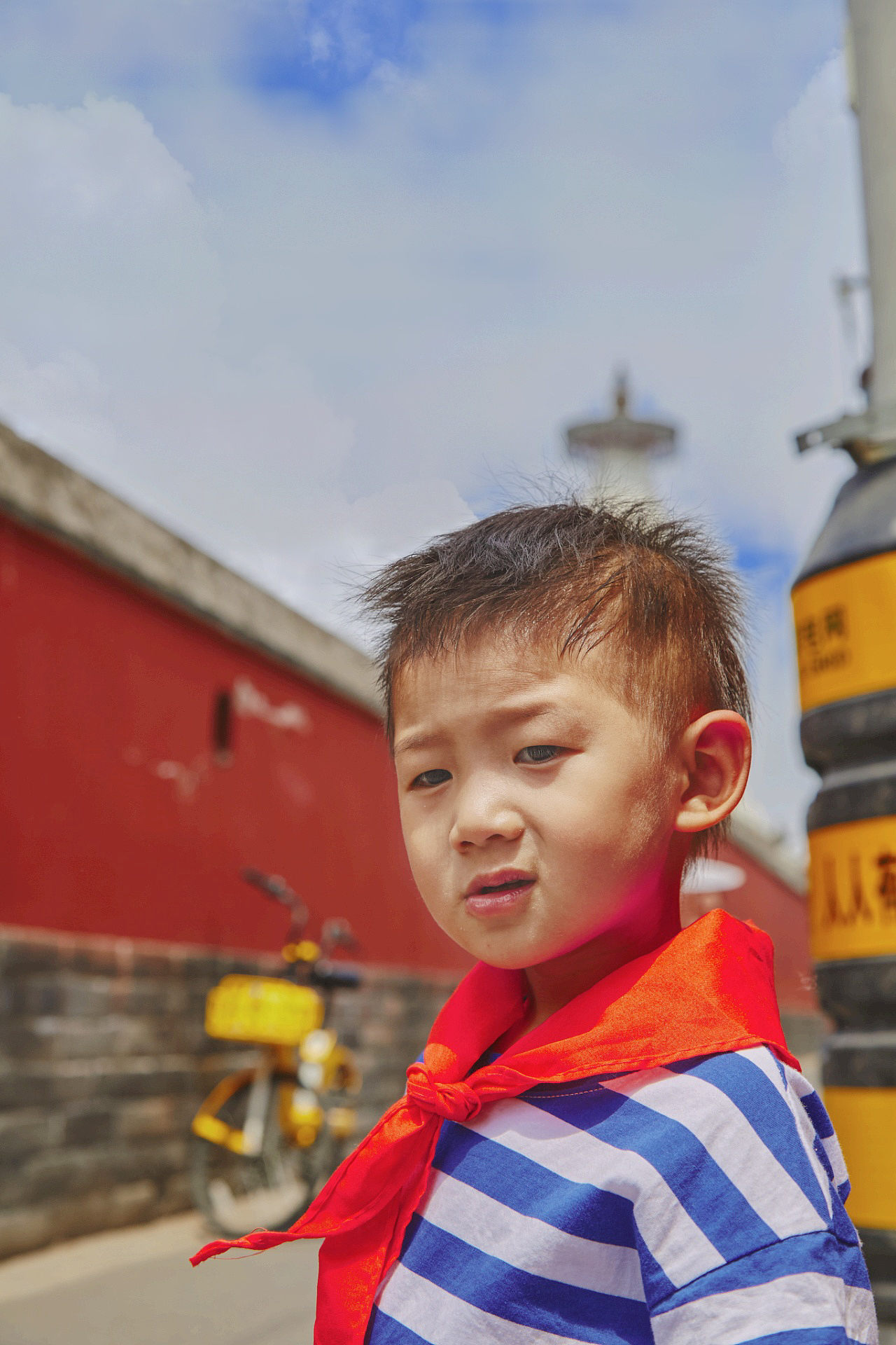 萌娃摄影 | 约了一次白塔寺，感受下北京的胡同