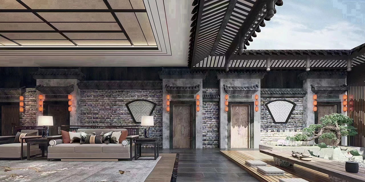 徽派建筑白墙灰瓦，高端大气的徽派是经典