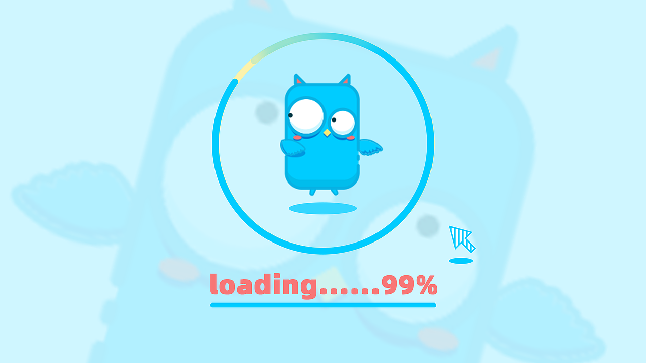 快乐的鸡小蓝淘宝主题皮肤设计