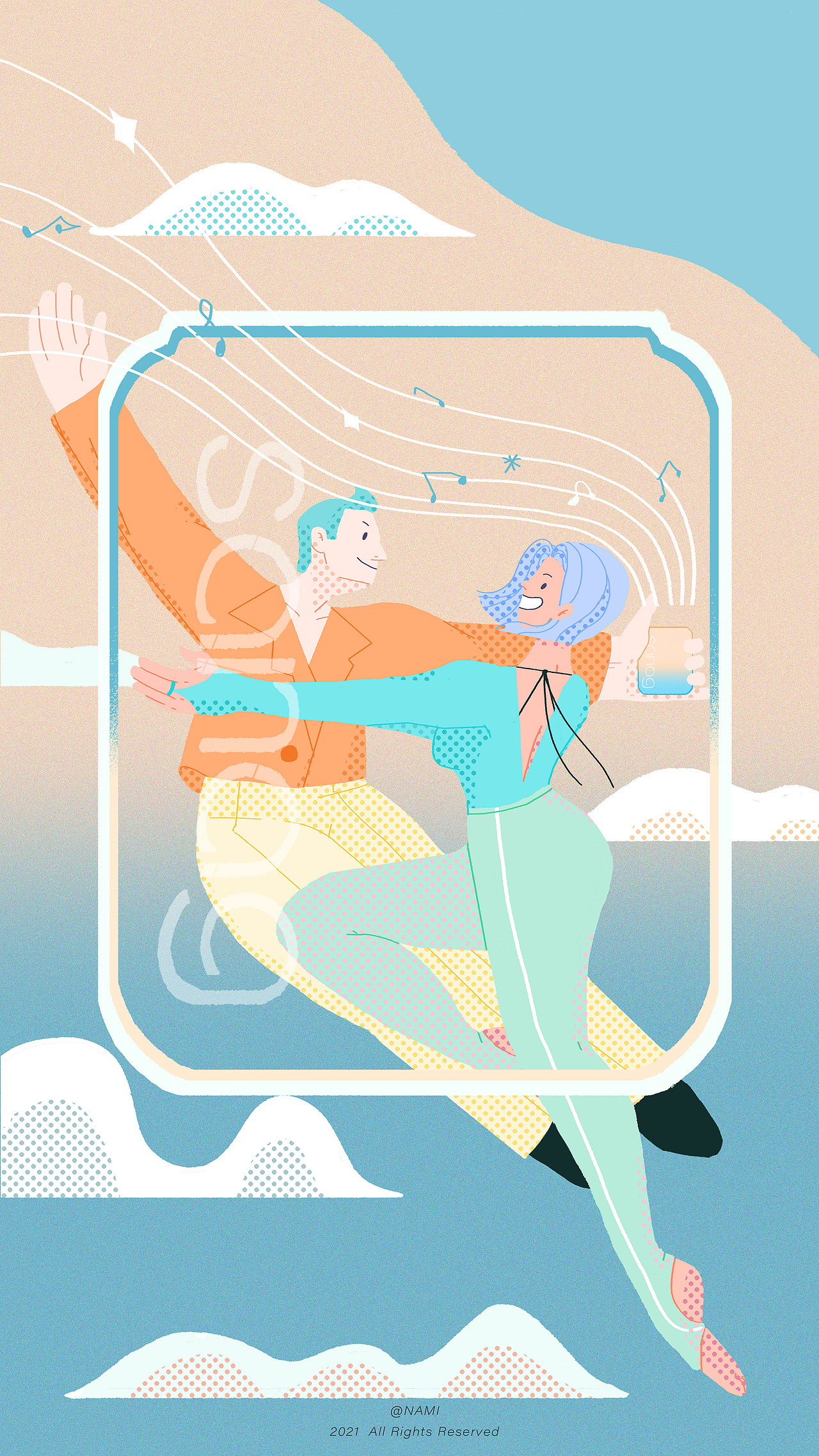 商业插画・蓝牙音响・个人小练习（图ZMjc1MDQ5MzI4） - 商业插画 - 站酷设计师NAMI呐米原创素材 - 站酷ZCOOL