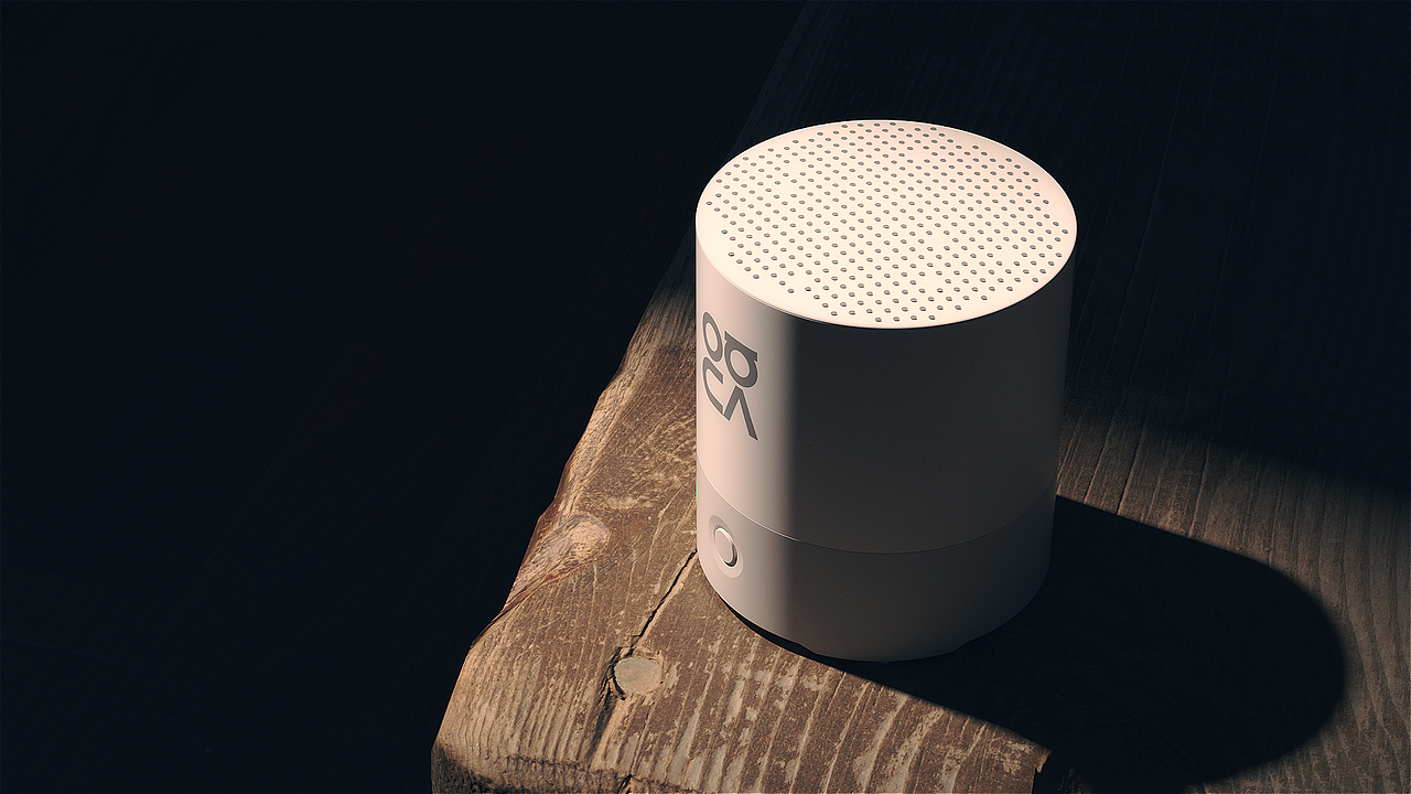 mini蓝牙音箱渲染（图ZMjU2NTQzMDI4） - 产品 - 站酷设计师聽風s原创素材 - 站酷ZCOOL