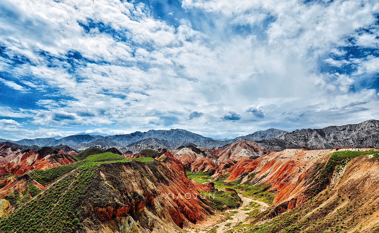 甘肃张掖七彩丹霞（图ZOTIyNTc5NTI=） - 风光摄影 - 站酷设计师且拍且珍惜原创素材 - 站酷ZCOOL