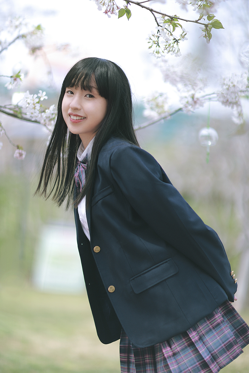 樱花jk日系少女写真