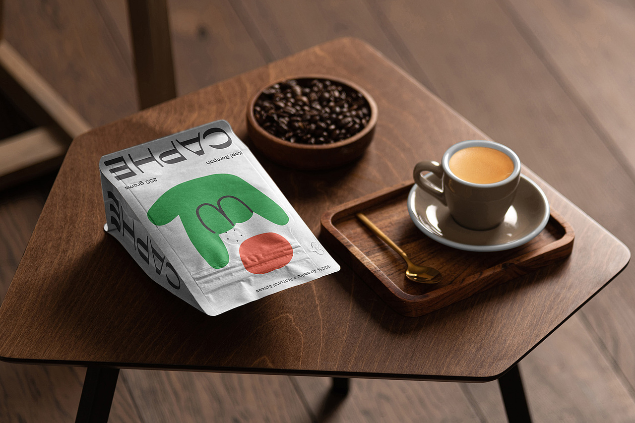 设计分享/ Caphe Coffee-品牌（图ZMjUzOTk0NzA4） - 品牌 - 站酷设计师BranD杂志原创素材 - 站酷ZCOOL