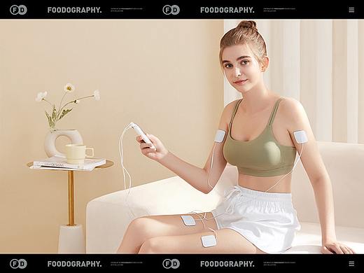 大健康产品摄影 | 健得龙低频多功能按摩仪 ✖ 食摄集