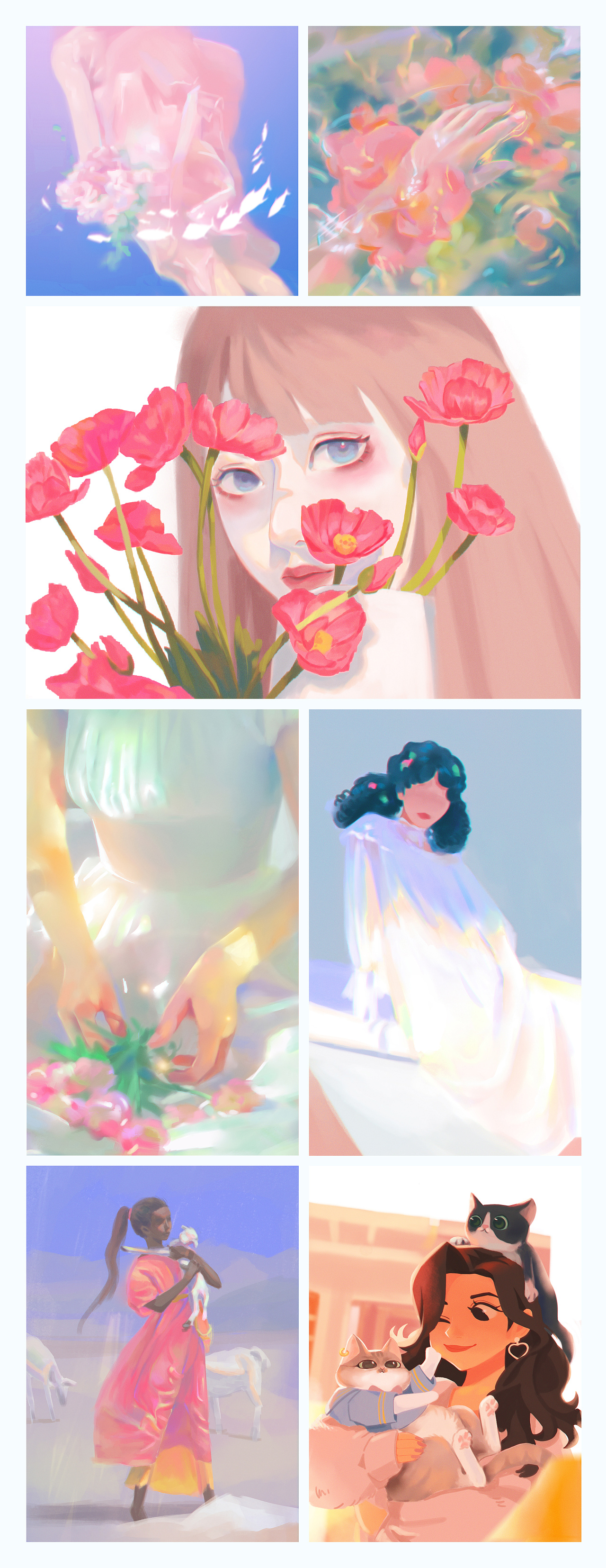 2021色彩速涂总结