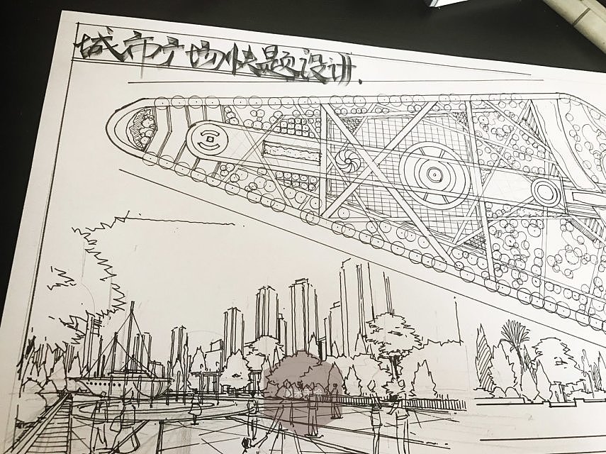 景观快题改画（图ZMTE4OTY1OTcy） - 景观设计 - 站酷设计师厘米老赵原创素材 - 站酷ZCOOL