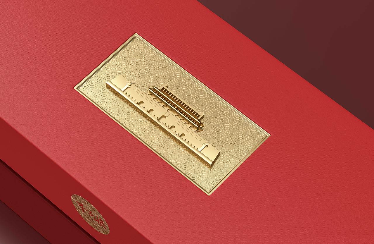 国风传统文化中秋月饼包装