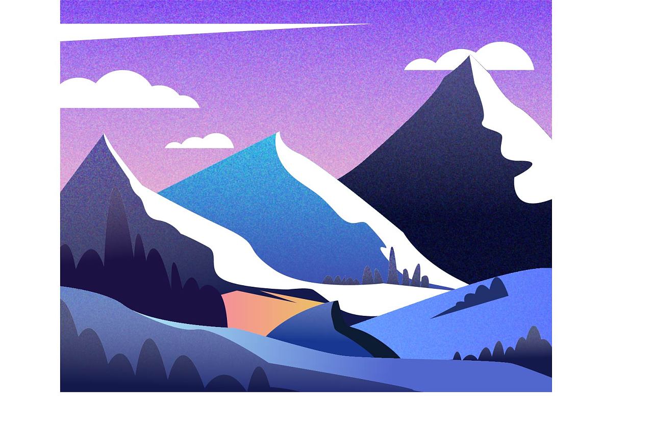 山体|插画|艺术插画|你已经被逮捕了 - 原创作品 - 站酷 (zcool)