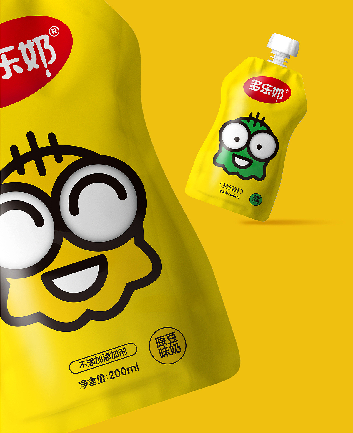 多乐奶包装设计 | 用好品牌名称,打造品牌力